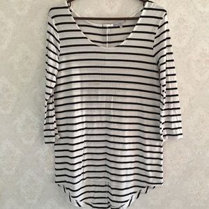 Black and white stripe top!